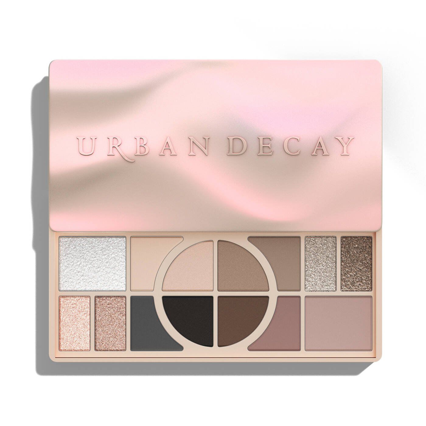 URBAN DECAY NAKED SHAPED MULTI-TASKING EYESHADOW PALETTE – Cool أوربان ديكاي باليت مكياج الوجه متعدد الاستخدامات